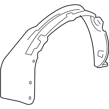 Ford 5L8Z-16102-AA Fender Liner