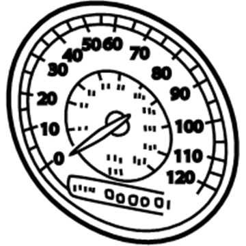 Mopar 4883547AA Gage-ODOMETER