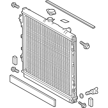 Toyota 16400-0S030 Radiator Assembly