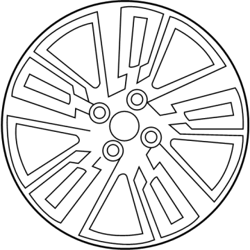 Nissan 40300-5EF4E WHEEL-ALUMINUM