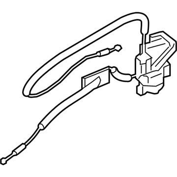 Infiniti 82501-5NA0A Controller-Lock & Remote, Rear Door LH