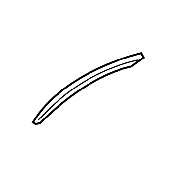 Infiniti 826A4-5NA0A ESCUTCHEON-Outside Handle, Rear Door RH