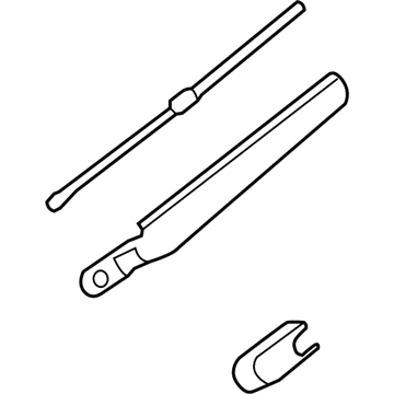 Ford GN1Z-17526-F Rear Arm