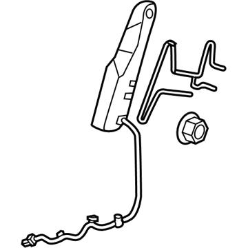 Acura 78050-TR6-A71 Module Assembly, Passenger Side Side