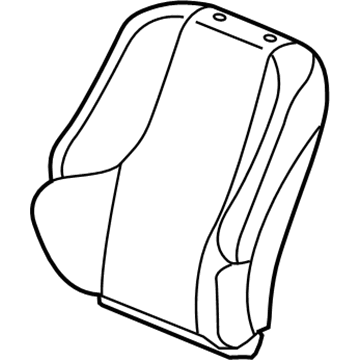 Honda 04815-TK6-A21ZA Cover Set, Driver Side Trim (Kirabi Black) (Side Airbag)