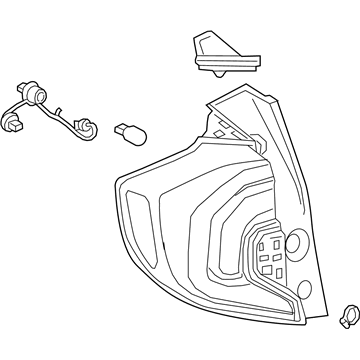 GM 84379497 Tail Lamp Assembly