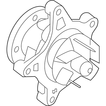 Kia 251002B700 Pump Assembly-COOLENT