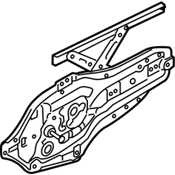 Kia 824011M000 Module Panel & Regulator Assembly