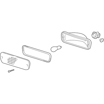 Toyota 81520-35110 Signal Lamp Assembly