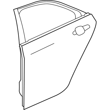 GM 84007418 Door Shell