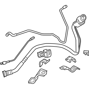 Lexus 77210-0E120 Pipe Assembly, Fuel Tank