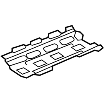 Nissan 11113-EZ40A Plate-BAFFLE, Oil Pan