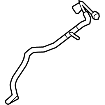 BMW 11-53-7-577-014 Turbocharger Coolant Line