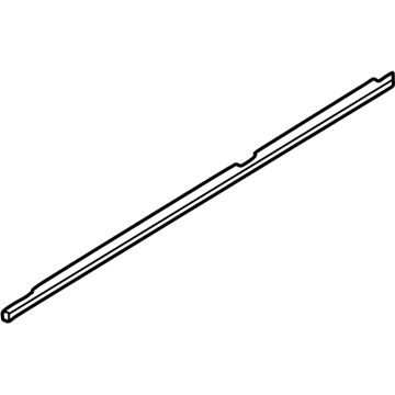 BMW 51-22-7-010-547 Outer Weatherstrip, Left
