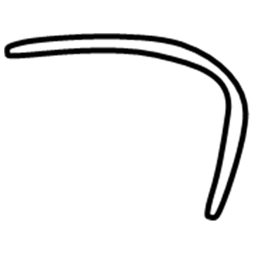 BMW 51-35-8-223-817 Seal, Left Side Window Closing Plate