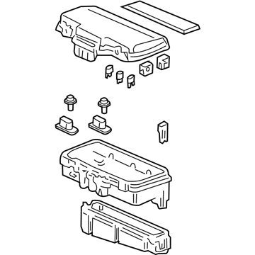 Honda 38250-S9V-A32 Box Assembly, Relay