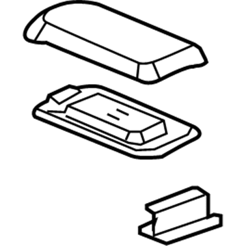 GM 22715172 Armrest