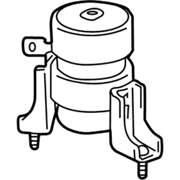 Lexus 12361-0V070 INSULATOR, Engine Mounting