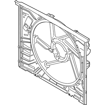 Toyota 16711-WAA03 Fan Shroud