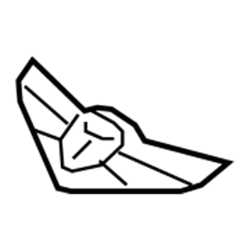 Hyundai 86320-B1000 Hood Top Mark Assembly