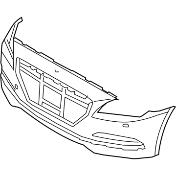 Hyundai 86511-B1000 Front Bumper Cover