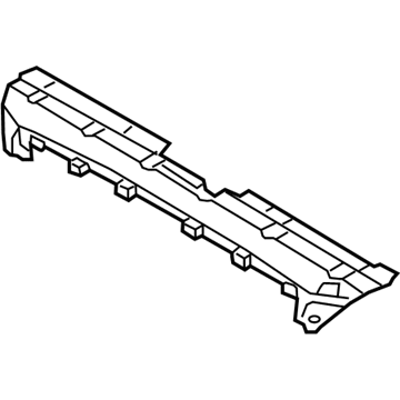 Hyundai 86550-B1000 Support Assembly-Front Bumper Upper