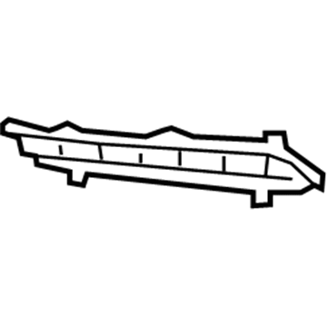 Hyundai 86523-B1000 Cover-Front Bumper Blanking, LH