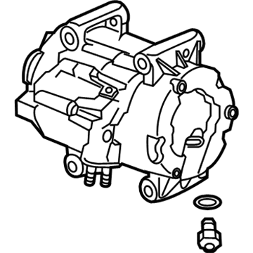 Acura 38810-5J6-A13 Compressor Complete