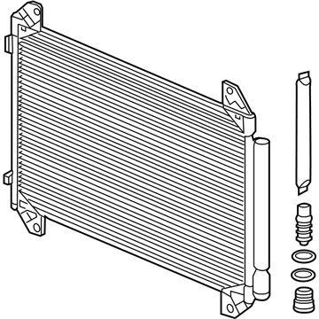 Acura 80100-TZ5-A02 Condenser Assembly