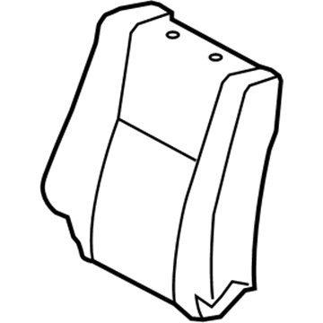 Toyota 71074-0C740-E0 Seat Back Cover
