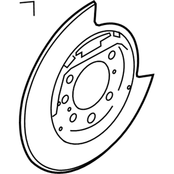 Ford 9L3Z-2C029-A Splash Shield