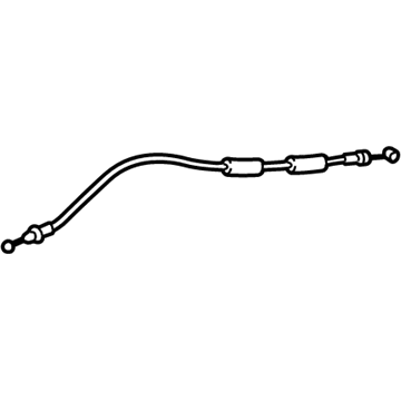 Lexus 69770-75020 Cable Assy, Rear Door Inside Locking