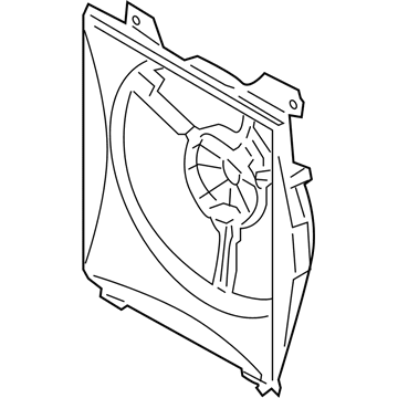 Hyundai 97735-1E100 Shroud