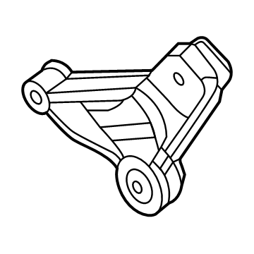 BMW 11-28-8-091-448 BRACKET, DEFLECTION PULLEY