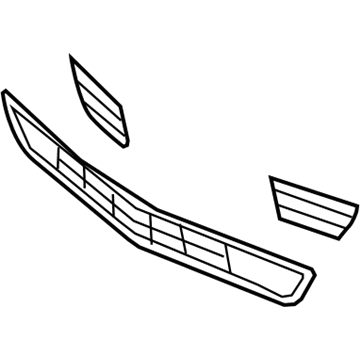 Ford 8A5Z-17K945-BB Lower Grille