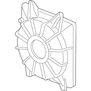 Honda 19015-RNA-A02 Shroud