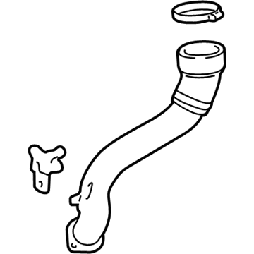 BMW 13-71-7-595-222 Charge Air Tube