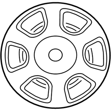 Toyota 42621-AD010 Wheel Cover