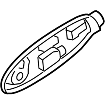 Kia 826601G020 Front Door Outside Handle Assembly, Right