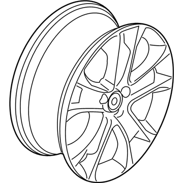 Ford GJ5Z-1007-A Wheel, Alloy