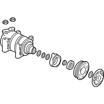 GM 88964862 Compressor Assembly