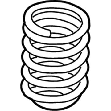BMW 31-33-6-767-367 Front Coil Spring