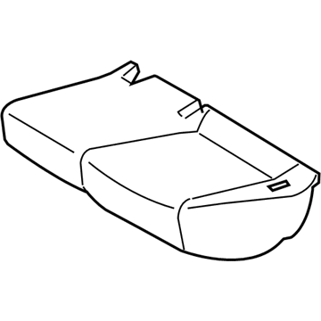 Kia 891001G160281 Cushion Assembly-Rear Seat