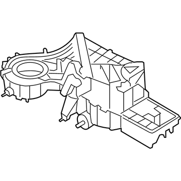 Ford DL3Z-19850-H AC & Heater Assembly
