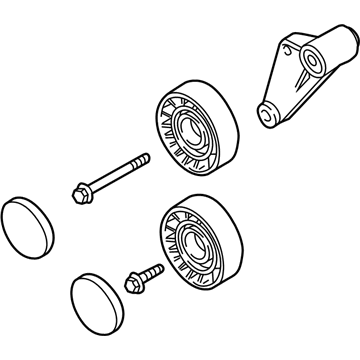 BMW 11-28-1-742-858 Adjusting Pulley With Lever