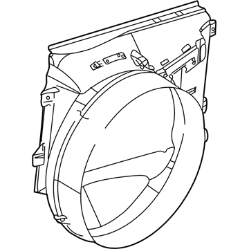 Mopar 52028911AD SHROUD-Fan