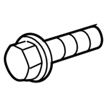 Toyota 90105-A0127 Water Pipe Bolt