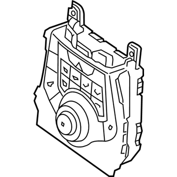 Hyundai 97250-3XCD0-GU Heater Control Assembly