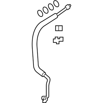 Ford CT4Z-19D742-B Suction Hose