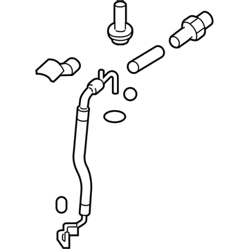 Ford CT4Z-19972-D AC Hose